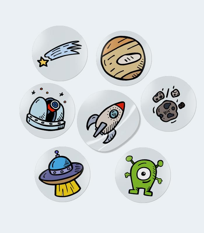 Printed Transfer Stickers - Image 1